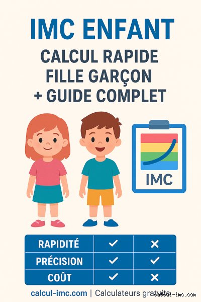 Comment calculer l'IMC d'un garçon ? Guide complet pour un suivi de croissance précis