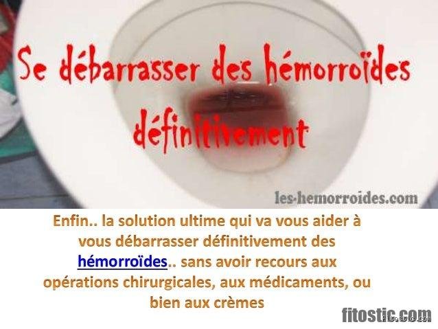 Comment faire pour dégonfler l'hémorroïde externe ?