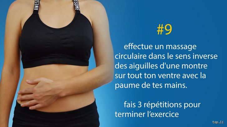 Comment masser son ventre pour perdre de la graisse ?