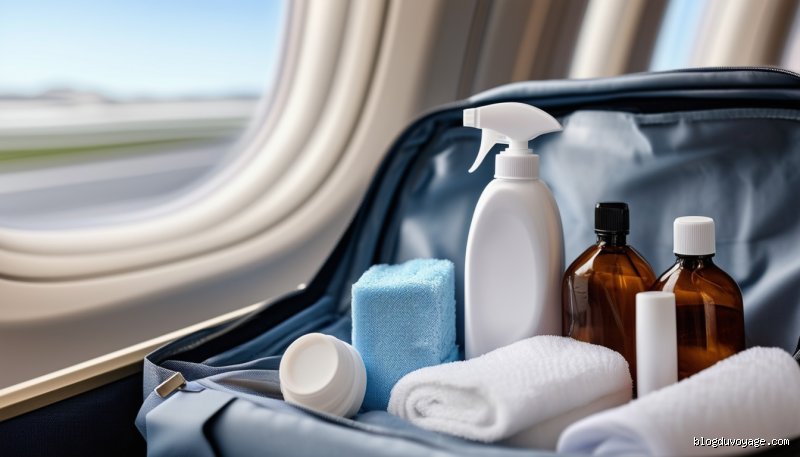 Comment se laver dans l'avion ?