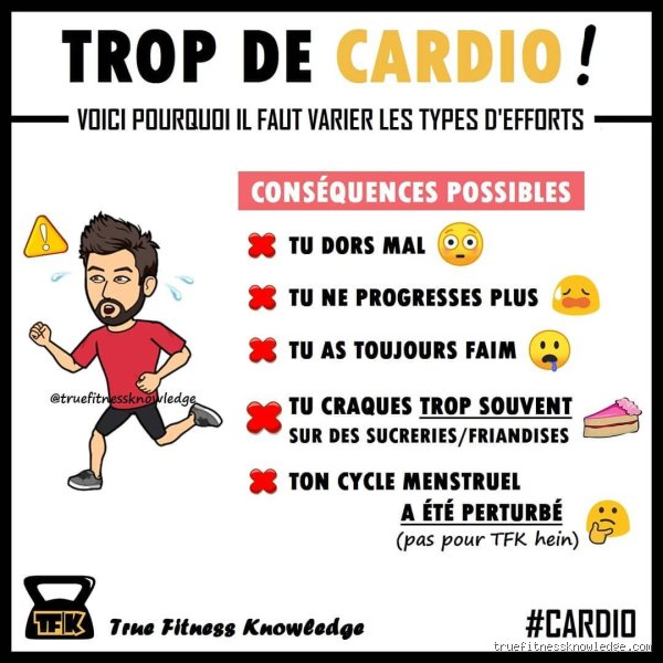 Est-il mauvais de faire trop de cardio ?