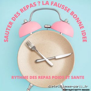 Le fait de sauter des repas provoque-t-il une hausse de la glycémie  ?