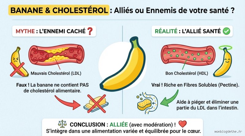 Les bananes sont-elles bonnes pour le cholestérol et le diabète ? Ce que la science moderne dit vraiment