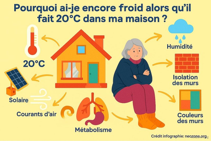 Pourquoi ai-je froid alors qu'il fait 20 degrés chez moi ? Comprendre enfin les mystères de votre confort thermique