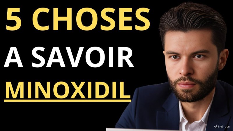 Pourquoi le minoxidil fait pousser ?