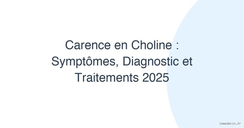 Pourquoi les médecins ne recommandent-ils pas la choline ? Enquête sur un nutriment fantôme pourtant vital pour votre cerveau