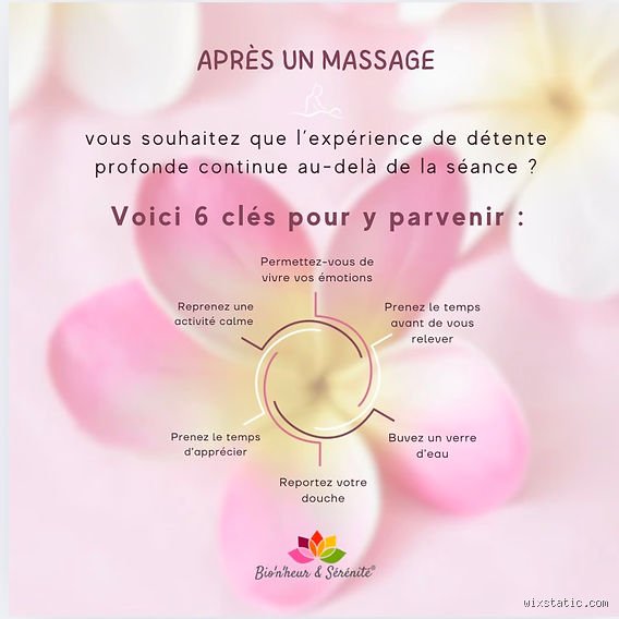 L'art délicat de la récupération : que faire et ne pas faire après un massage pour optimiser vos résultats ?