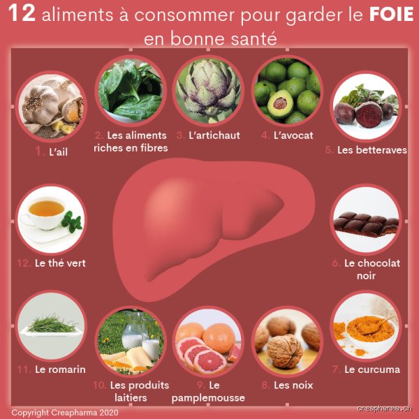 Quel aliment renforce le foie ?