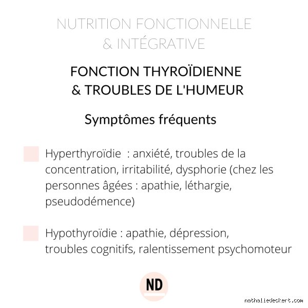 Quel est le lien entre la dépression et les problèmes de thyroïde ?