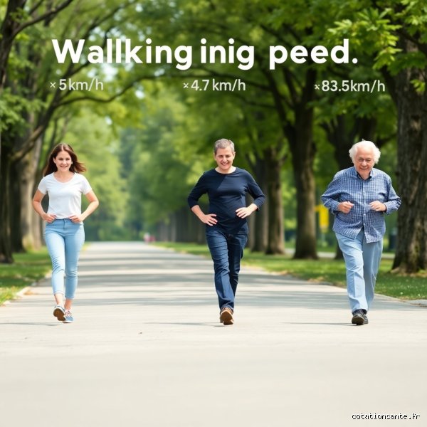 Quel km/h pour une marche rapide ?