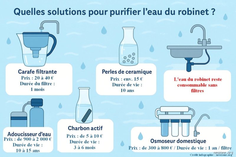 Quelle est la meilleure façon de purifier l'eau du robinet pour une consommation saine et sans polluants en 2026 ?