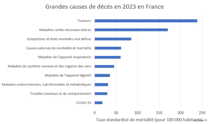 Quelle est la plus grande cause de décès en France ? Derrière les chiffres, une réalité médicale complexe et mouvante
