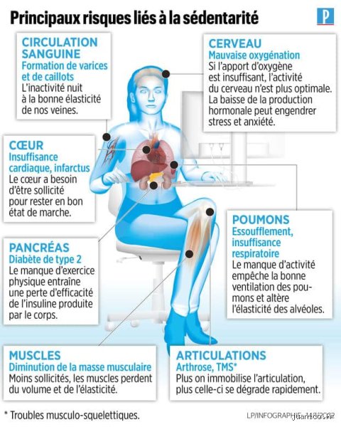Quelles sont les conséquences du manque d'exercice sur la santé physique et mentale à long terme ?