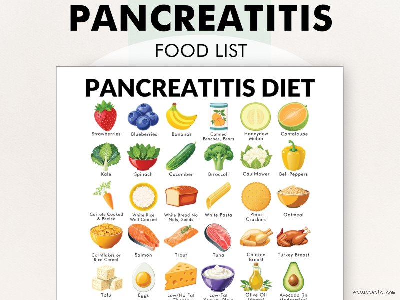 Quels aliments manger en cas de pancréatite ?