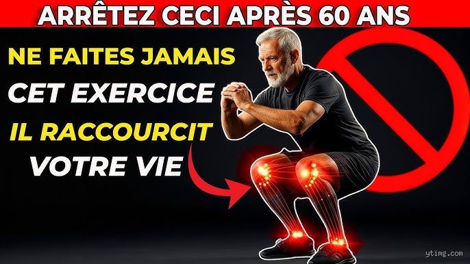 Quels exercices les personnes âgées ne doivent-elles pas faire pour protéger leurs articulations et leur cœur ?
