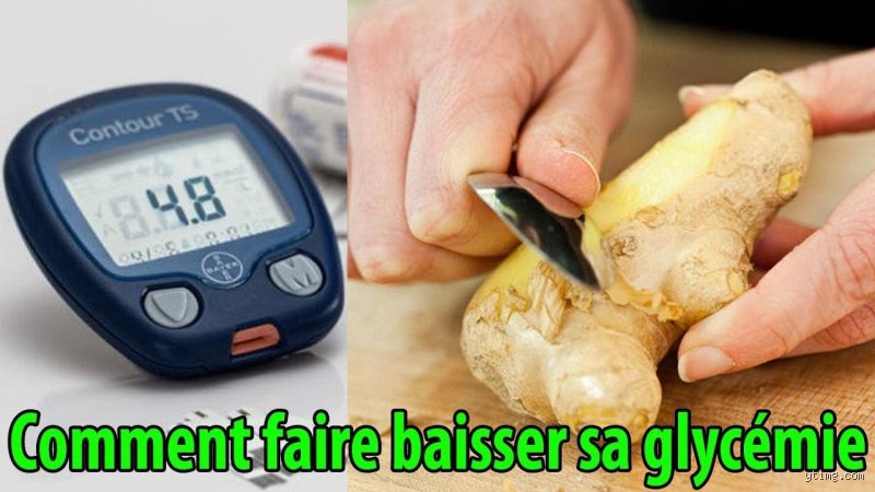 Comment faire baisser la glycémie naturellement à la maison ?