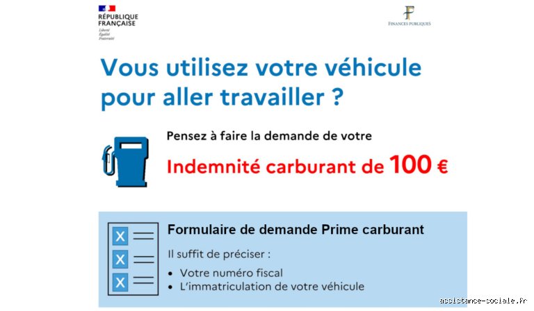 Comment obtenir la prime carburant 2023 ?