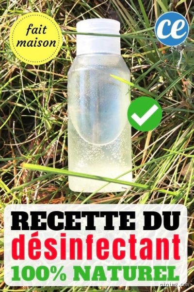 Quel est le désinfectant le plus naturel ?