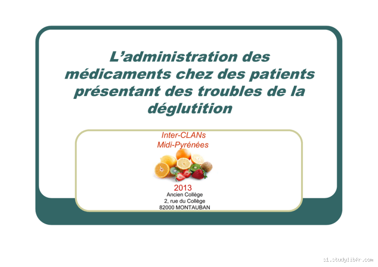 Quel médicament prendre en cas de dysphagie ? Les solutions efficaces