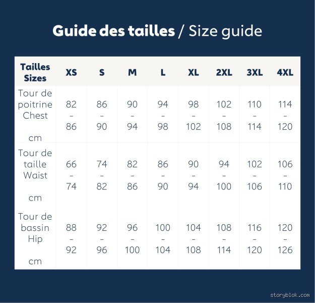 Quelle taille est grande ?