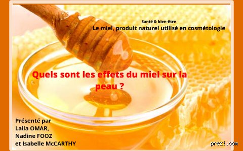 Quels sont les effets du miel sur le corps ?