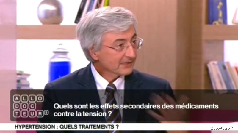 Quels sont les effets secondaires des médicaments contre la tension ?