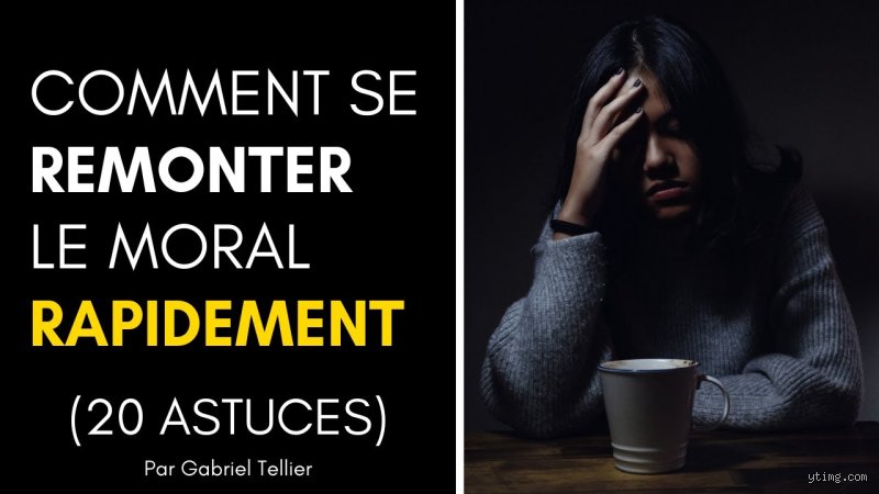 Comment remonter la pente quand le moral est au plus bas ?