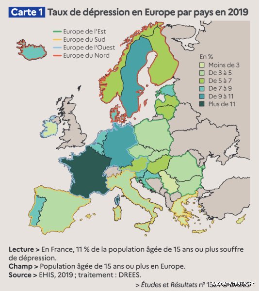 Où la dépression est-elle la plus fréquente ? Radiographie mondiale d’un fléau qui ignore les frontières et les apparences