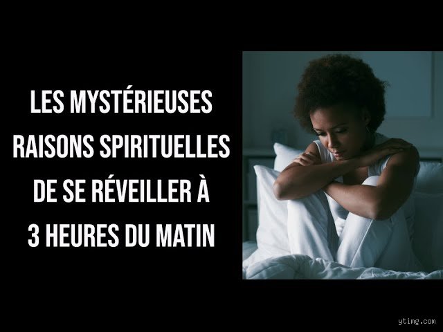 Qu'y a-t-il de spirituel à se réveiller à 3 heures du matin ? Entre mythes ancestraux et réalités énergétiques