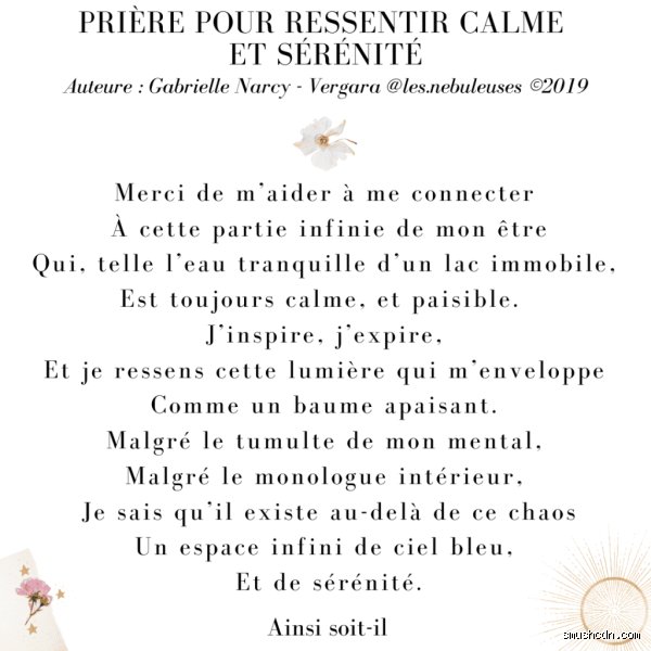 Quelle est la prière pour calmer le mental ? Guide complet pour apaiser le tumulte de vos pensées