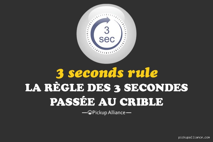 Quelle est la règle des 3 secondes contre l'anxiété ?