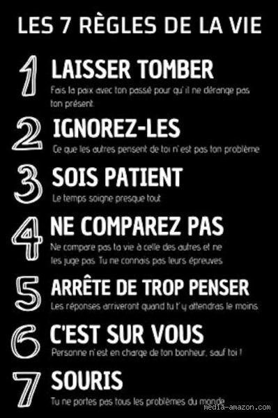 Quelles sont les 7 règles de la vie pour enfin naviguer avec sérénité dans ce chaos moderne ?