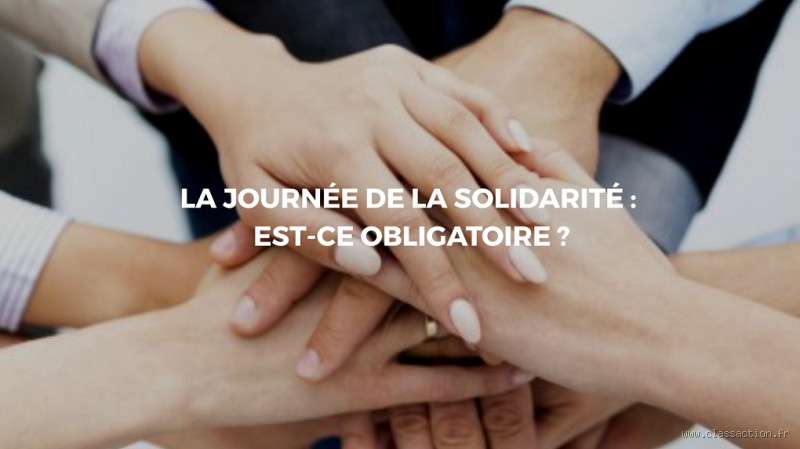 Qui est redevable de la journée de solidarité ?