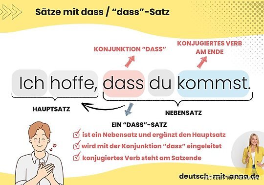 "Dass" am Satzanfang? Die Wahrheit, die dich umhauen wird!