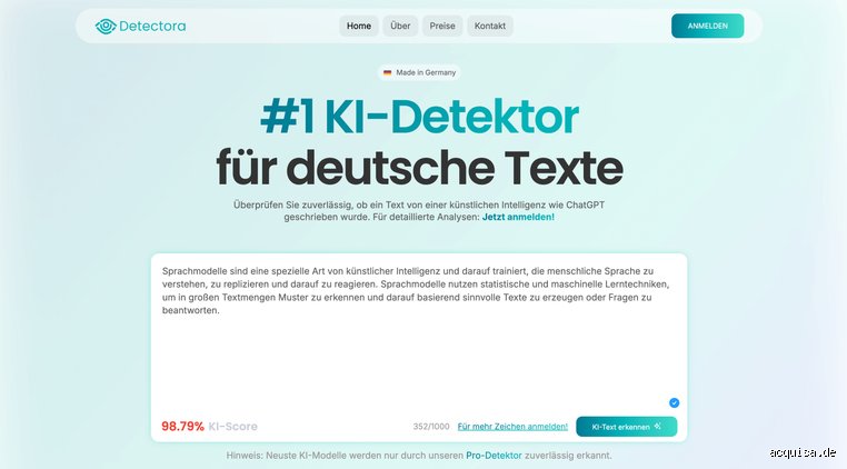 Kann man prüfen, ob ein Text mit KI geschrieben wurde?