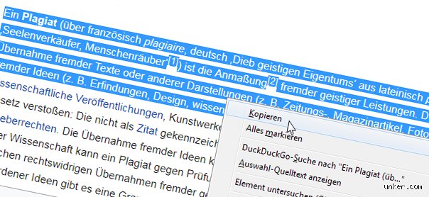 Was ist ein Vollplagiat?