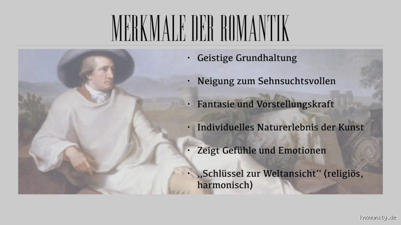 Was mögen Romantiker?