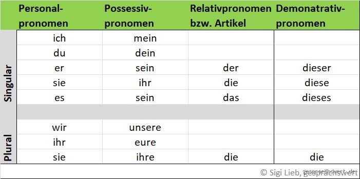Was sind Pronomen Gender?