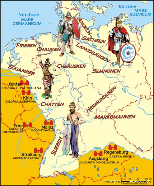 Wer hat die Deutschen Stämme vereint? Die Geschichte hinter der Entstehung Deutschlands