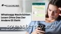 Wie kann ich Nachrichten lesen ohne das der andere es sieht?