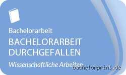 Wie wahrscheinlich ist es, die Bachelorarbeit zu fallen?