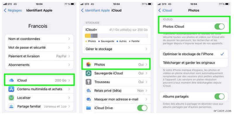 Comment tout sauvegarder sur cloud ?