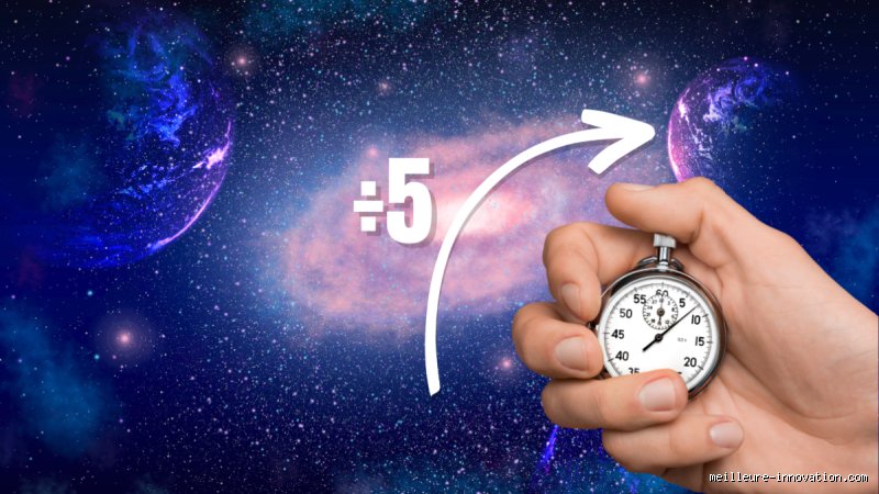 Est-ce que le temps passe moins vite dans l'espace ?