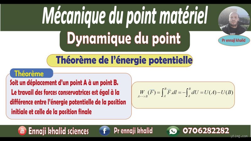Quel est le théorème de l'énergie potentielle ? Comprendre la force de l'invisible