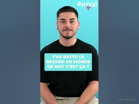 Qui a le record du monde de mots en 1 minute ? Découvrez le champion