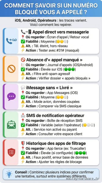 Comment savoir si un numéro bloqué vous a appelé : guide complet pour démêler le vrai du faux