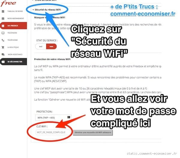 Où trouver le mot de passe Wi-Fi de Free ? Astuces et solutions