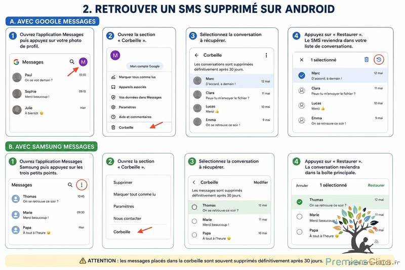Pourquoi je ne peux plus voir mes anciens SMS ? Le grand mystère des messages disparus enfin élucidé