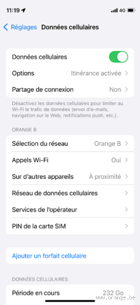 Pourquoi mes données mobile ne fonctionne pas Orange ?