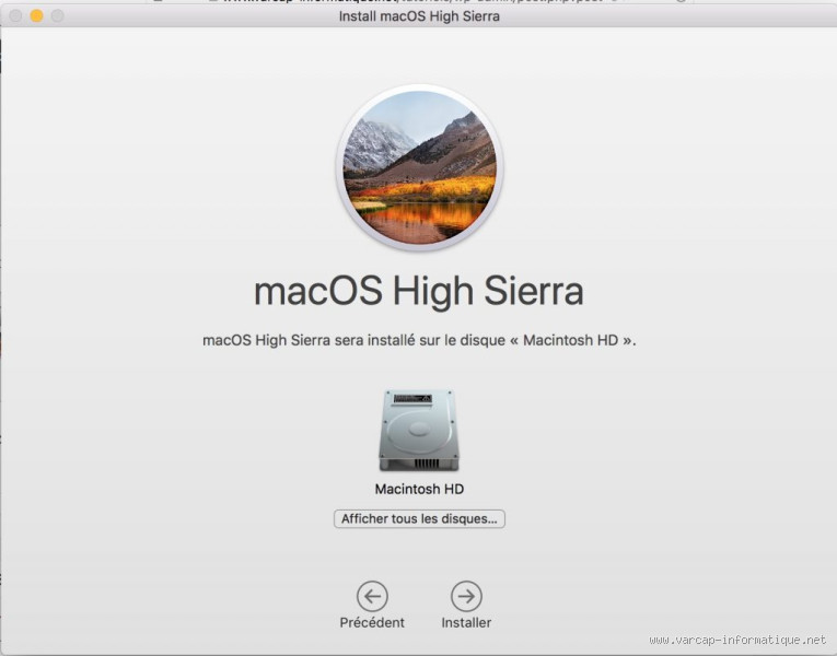 Quel Mise à jour après High Sierra ?